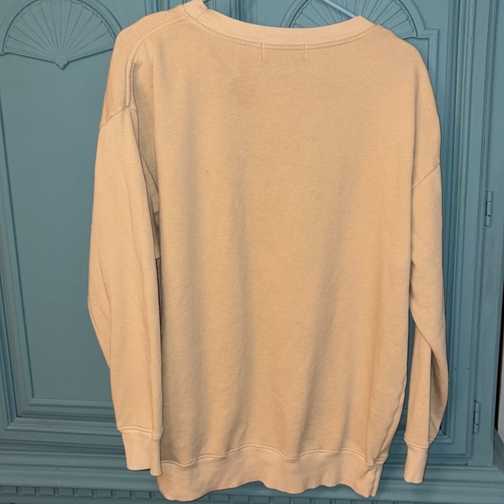 Rare Vintage Play Pretend Roadtrip Sweater WildFox Dollskill sand pastel graphic - Picture 11 of 12
